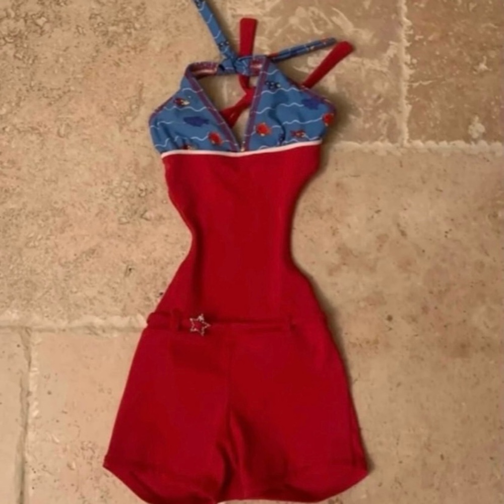 Girls one piece swimsuit size S (7-8yrs )